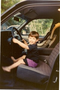 Jimmy in the Ford Explorer 1993