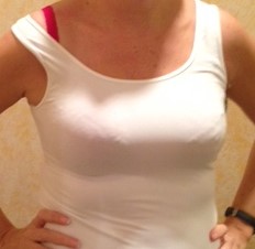 white t shirt red bra (2)